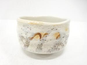 作家物　志野　茶碗（保護箱付）